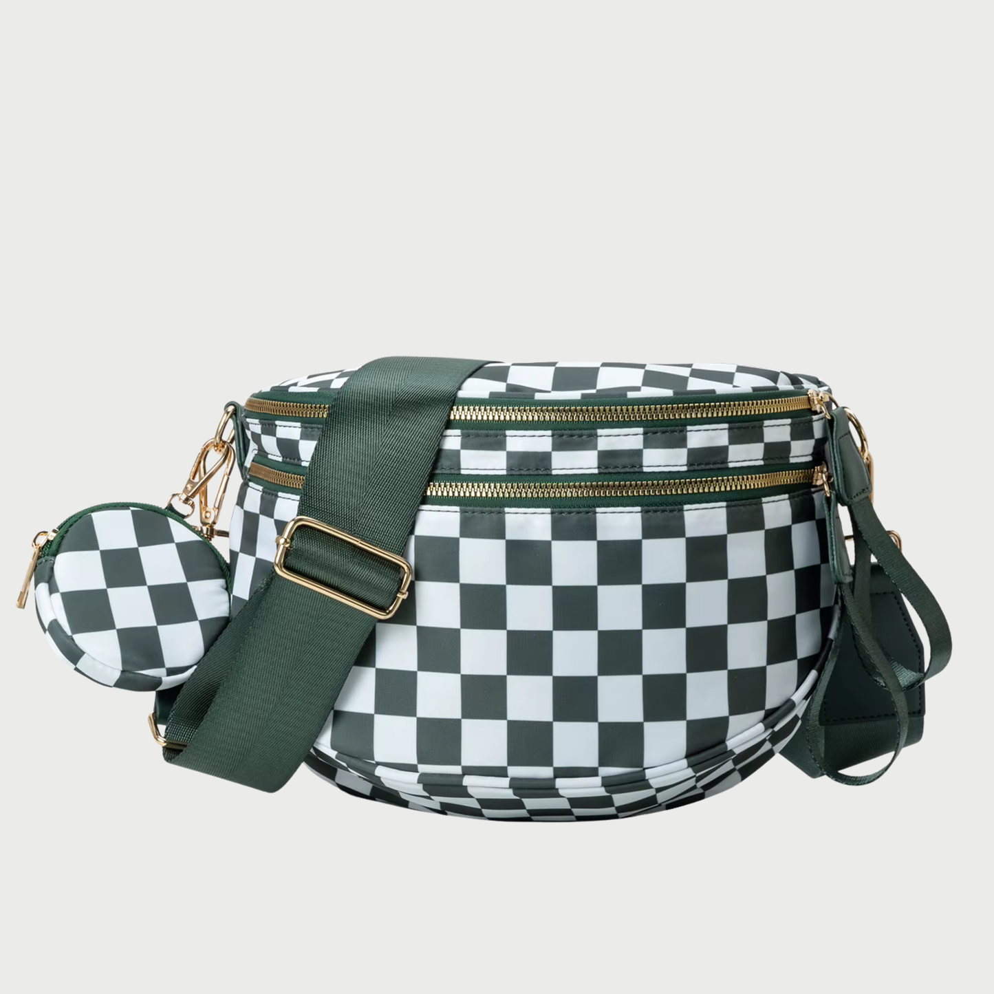 CHECKERED XXL BUM BAG