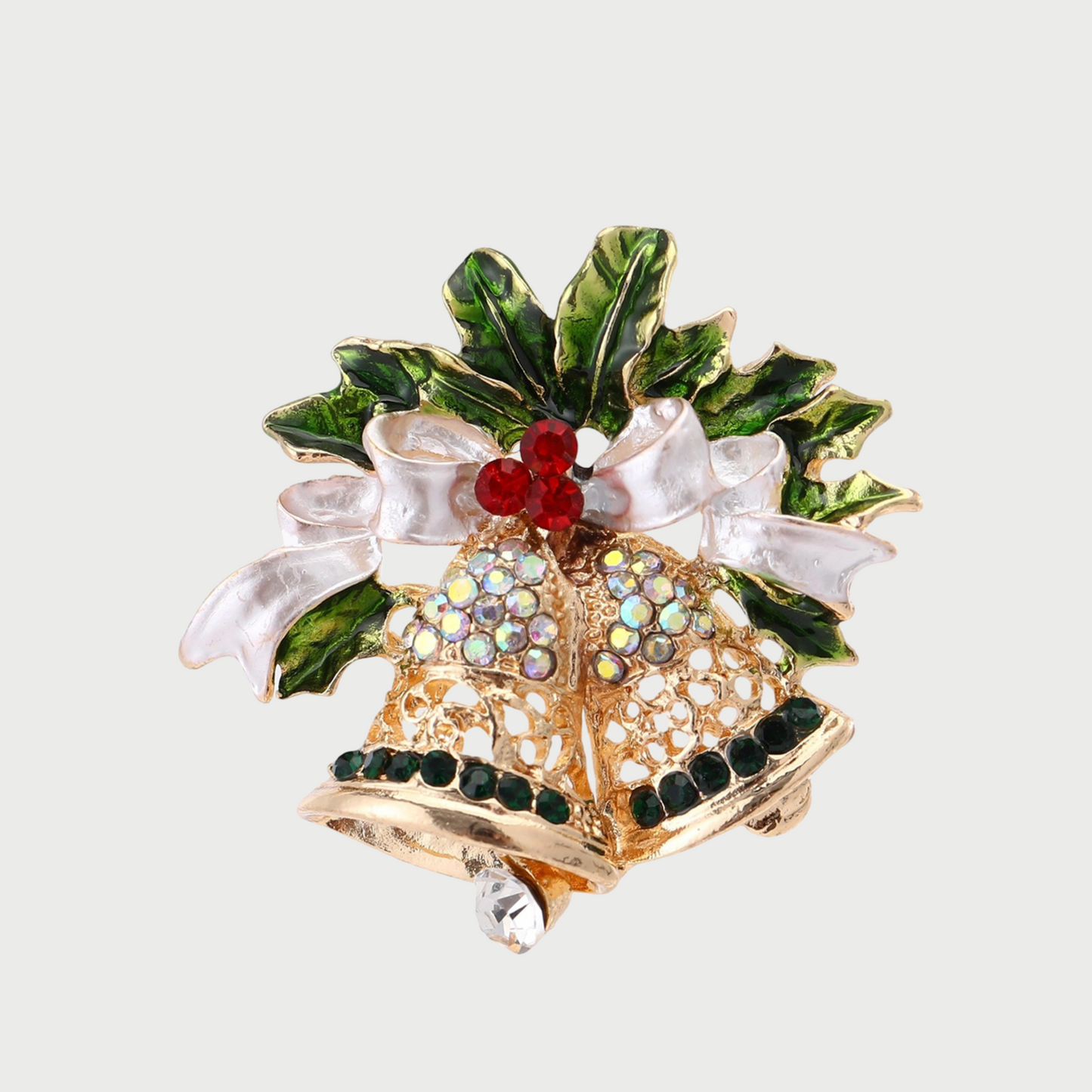 2 BELL BROOCHE